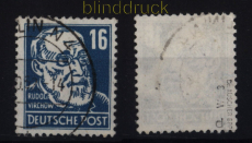 SBZ Mi # 218 d gestempelt gepr. Ruscher BPP (52025)