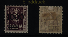 Danzig Porto Mi # P  I/I ungebraucht mit Falz nicht ausgegebene Marke (51985)