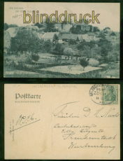 Bad Bentheim sw-AK mit frstlichem Schloss Bahnpost 1907 (d8370)