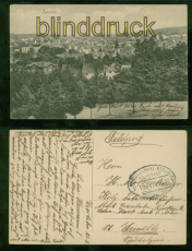 Iserlohn sw-AK Gesamtansicht Feldpost Bahnpost 1916 (d8376)