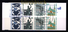 Berlin Markenheftchen Mi # 15 oZ gestempelt Sehenswrdigkeiten (52172)