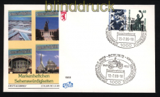 Berlin Zusammendrucke SWK W 90 auf Ersttagsbrief FDC (52124)