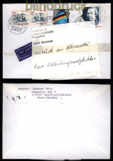 Bund Zurck Westoverledingen 1990 in den Irak Postamt Flughafen Bremen (52180)