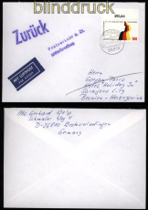 Bund Zurck Westoverledingen 1994 Bosnien Postverkehr z. Zt. unterbrochen(52191)