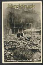 Hamburg sw-AK Mnckebergstr./Karstadt 15.6.1944 ungebraucht (d8430)