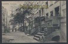 Danzig sw-AK Frauengasse ungebraucht (d8477)