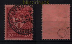 dt. Reich Mi # 204 b gestempelt geprft Tworek BPP (52214)