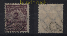 dt. Reich Mi # 315 A a gestempelt geprft Infla Berlin (52221)