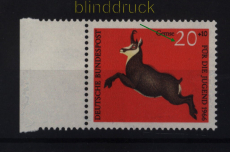 Bund Mi #  512 I postfrisch mit Plattenfehler 2 ausgebuchtet (52313)