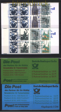 Berlin Markenheftchen Mi # 14 und 15 gestempelt Sehenswrdigkeiten (52277)