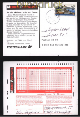 Bund Mi # 1583 x EF auf Postkarte Holzweissig nach Bad Hersfeld (52280)