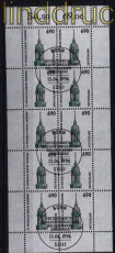 Bund Mi # 1860 Sonderstempel SSt. Sehensw�rdigkeiten kompletter 10er-Bogen(52348