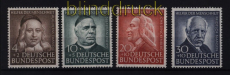 Bund Mi #  173/76 postfrisch Helfer der Menschheit 1953 (52521)