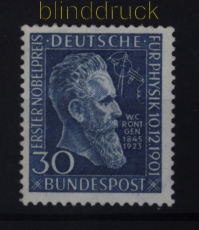 Bund Mi #  147 postfrisch Rntgen  (52518)