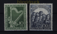 Berlin Mi #  72/73 postfrisch Berliner Philharmonie (52499)