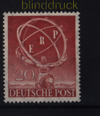 Berlin Mi #  71 postfrisch ERP Marshallplan (52497)