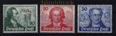 Berlin Mi #  61/63 postfrisch mit Mi # 61 I Goethe-Satz (52492)