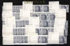 Bund Mi #  913 R II postfrisch Burgen & Schl�sser 81 5er-Streifen Letterse(52637