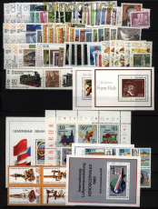 DDR Jahrgang 1980 postfrisch mit Blcken und Kleinbgen (52595)