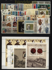 DDR Jahrgang 1982 postfrisch mit Blcken und Kleinbgen (52598)