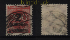 dt. Reich Mi # 309 A Pa Y gestempelt gepr. Bauer BPP (52836)