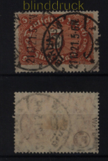 dt. Reich Mi # 174 b gestempelt geprft Infla Berlin und Bauer BPP (52842)