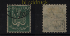 dt. Reich Mi # 214 gestempelt Flugpostmarke geprft Infla Berlin (52844)