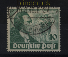 Berlin Mi #  61 gestempelt 10 Pfg. Goethe (52874)