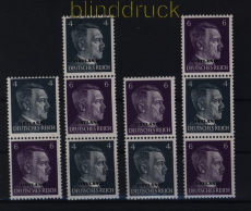 Ostland Mi # S 2 / S 4 postfrisch Zusammendrucke (52952)