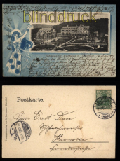 Zellerfeld sw-AK Der Harz  Johanneser Kurhaus 1903 (d8521)