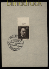 dt. Reich Mi # 864 Sonderstempel vom 11.12.1943 Robert Koch (52787)