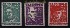 SBZ Mi #  20/22 mit 21 II postfrisch Opfer des Faschismus (52898)