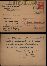 SBZ GSK P 39 A gestempelt Bahnpost Niederlande Helder-Amsterdam 1951 (52778)