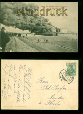 Blexen sw-AK Brand der Benzintanks 1909 nach Lemden bei Hahn (d9164)