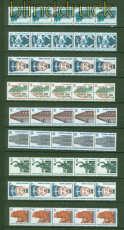 Berlin Mi # 793/874 postfrische 5er-Streifen Sehenswrdigkeiten (53146)