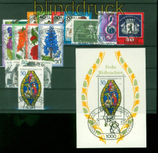 Berlin 1976 kompletter Jahrgang gestempelt Sonderstempel SSt. (53169)