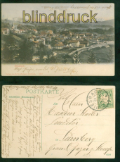 Miesbach farb-AK Totalansicht 1907 (d8796)
