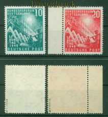 Bund Mi #  111/12 postfrisch Bundestag gepr. Schlegel BPP (53196)