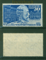 Bund Mi #  116 postfrisch Heinrich von Stephan UPU geprft Schlegel BPP (53198)