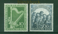 Berlin Mi #  72/73 postfrisch Berliner Philharmonie (53213)