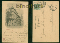 Hamburg Altona sw-AK Gruss aus .... Poststrasse Postgebude 1899 n Jbek (d8966)