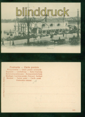 Hamburg sw-AK Alsterpavillon ungebraucht (d8990)