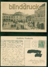Hamburg Altona sw-AK Gartenbau-Ausstellung 1914 nach Marburg (d9001)