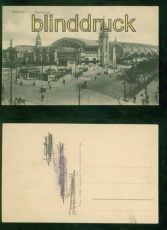 Hamburg sw-AK Hauptbahnhof ungebraucht (d9003)