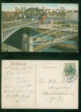 Berlin farb-AK Bahnhof Friedrichstrasse 1907 (d8893)