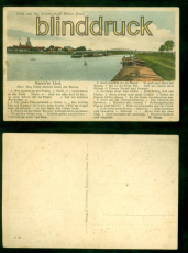 Haren farb-AK Gruss aus der Schifferstadt Harener Lied ungebraucht (d9261)