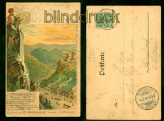 Romkerhalle i. Ockerthal farb-AK Gruss aus ....1899 n Burgdorf b Brssum (d9290)