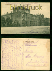 Wilhelmshaven sw-AK Hafenkaserne Feldpost 1914 nach Gr�nberg in Schlesien(d9312)