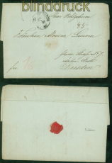 Vorphilatelie Brief Leipzig 5.6.46 n Dresden mit Inhalt Feuser # 1974-8 (53312)