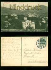 Baden-Baden sw-AK Panorama com Cafe Grethel, I. 1909 n Tauberbischofsheim(d8545)